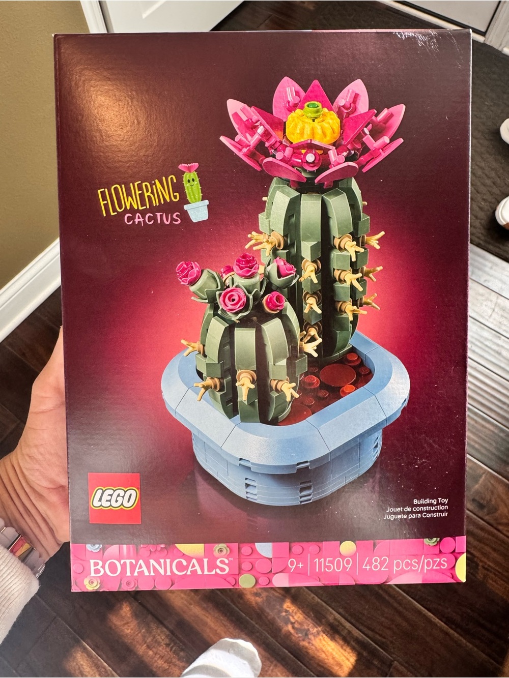 Lego Flowering Cactus Set - Pink, Green, Yellow, Blue